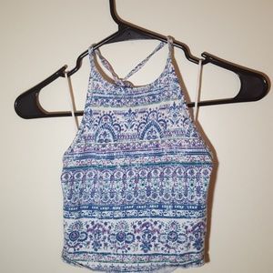Halter crop top